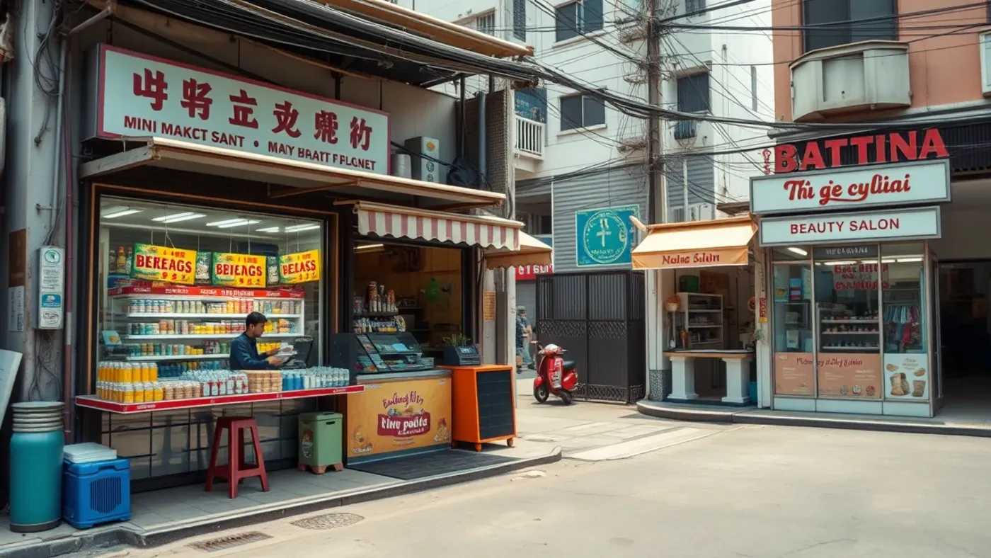 Nhóm bán lẻ ăn uống và chăm sóc cá nhân