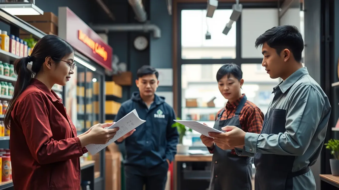 quy trình sao chép điểm bán đã chuẩn hóa