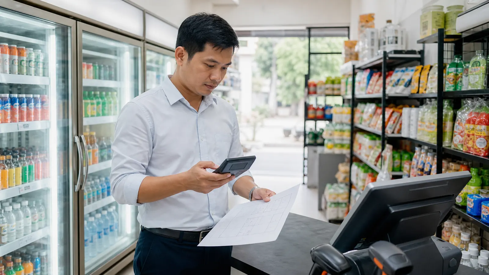 thẩm định vốn cửa hàng tiện lợi nhượng quyền